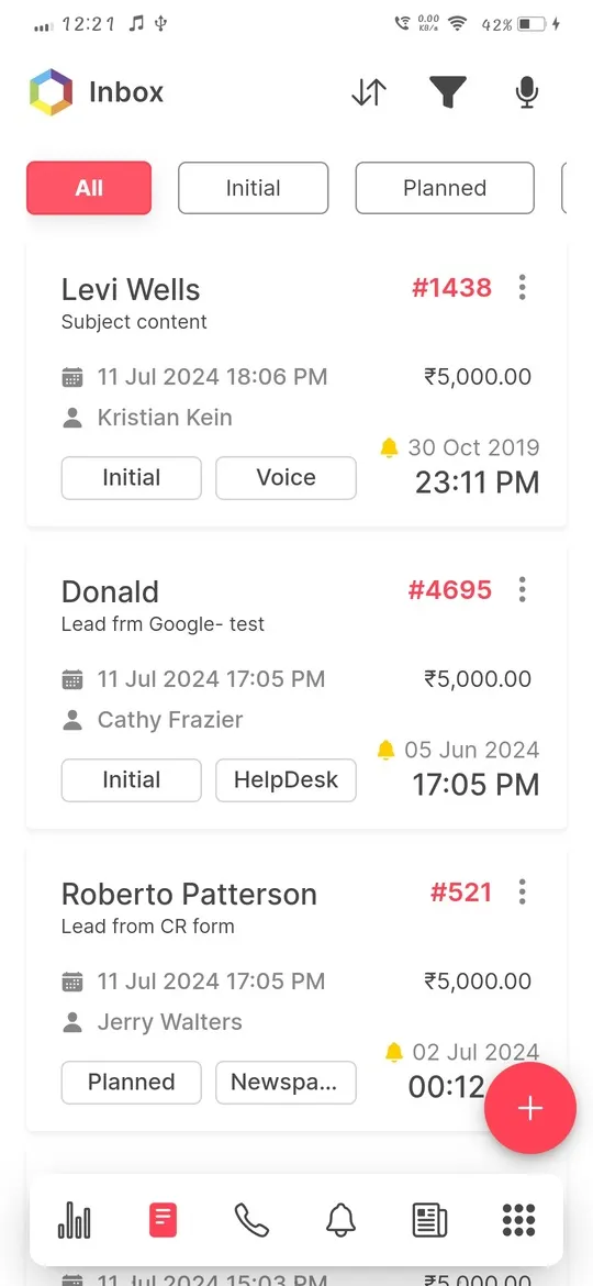 Paramantra CRM | Indus Appstore | Screenshot
