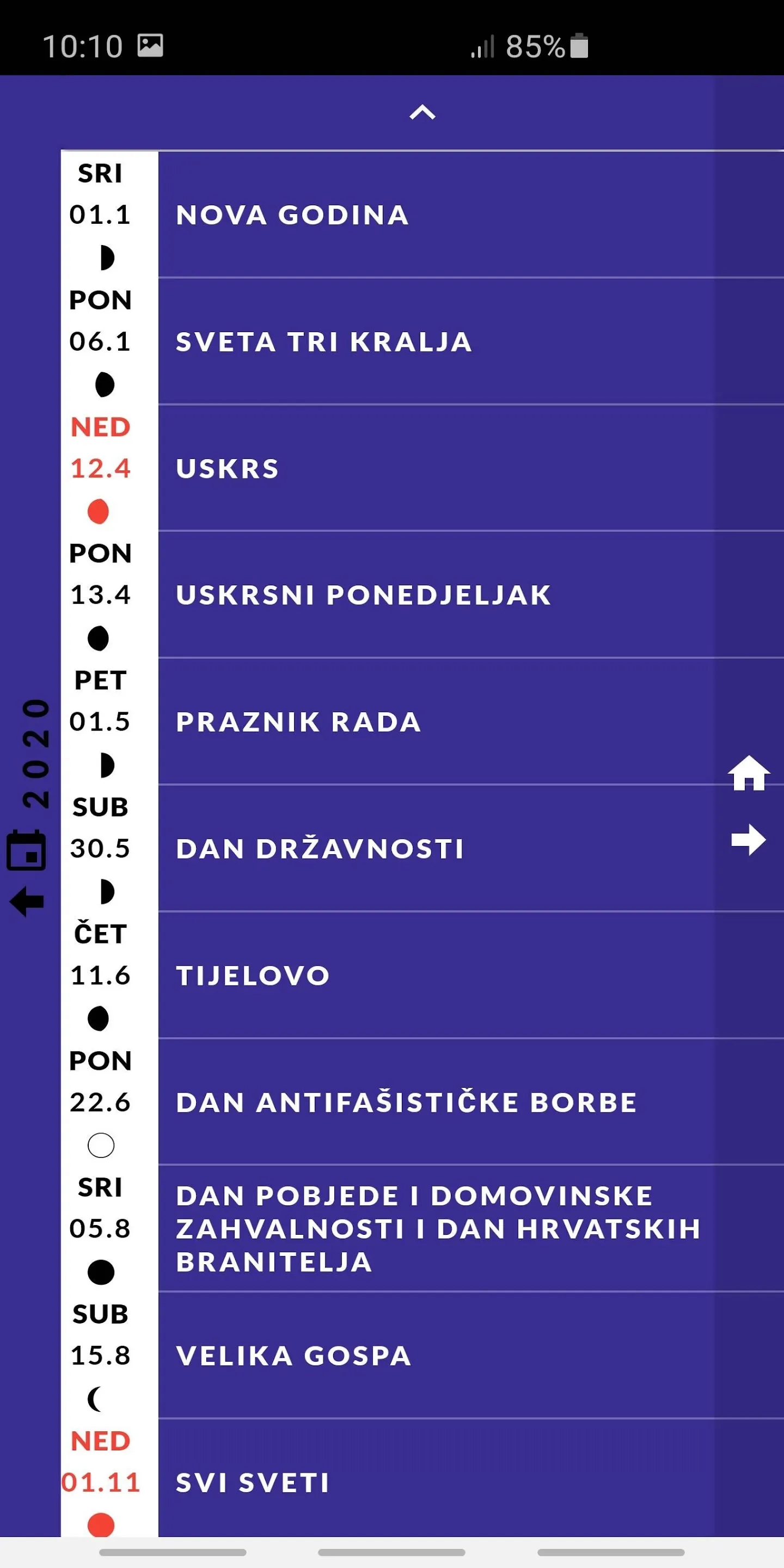 Katolički Kalendar+Molitvenik | Indus Appstore | Screenshot