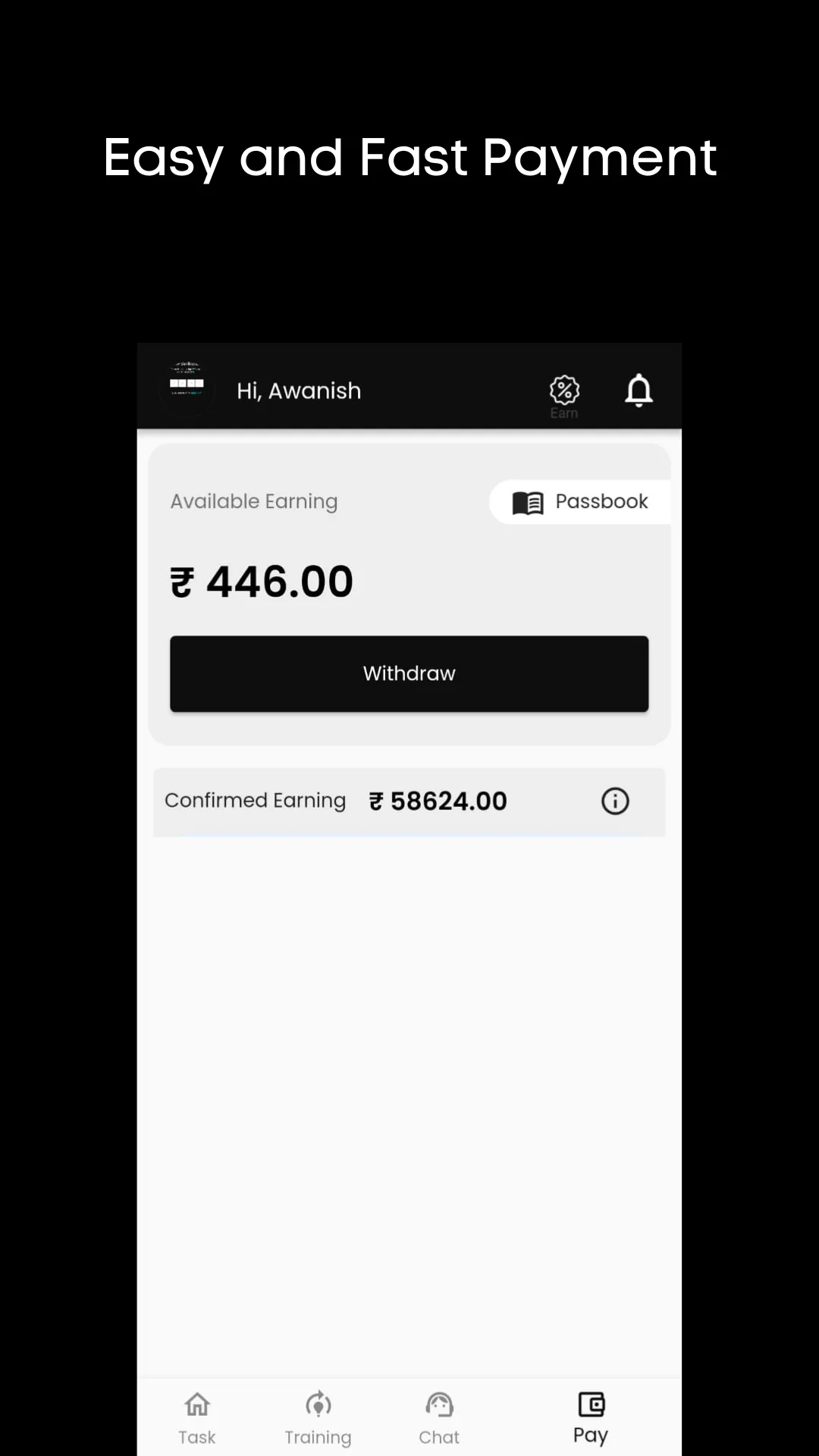 Rojgar Pay: Work from Anywhere | Indus Appstore | Screenshot