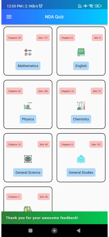 NDA Quiz | Indus Appstore | Screenshot