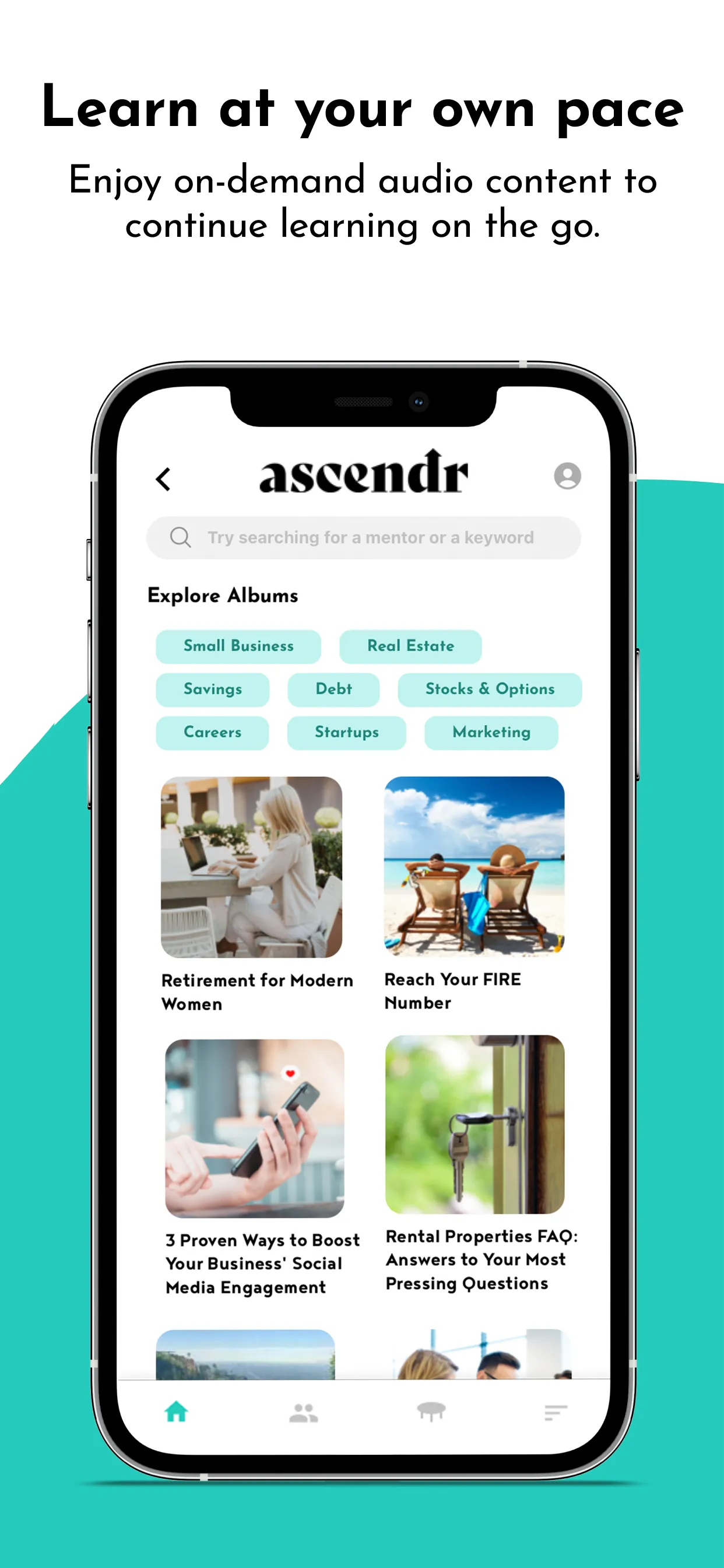 Ascendr: Find Your Mentor | Indus Appstore | Screenshot