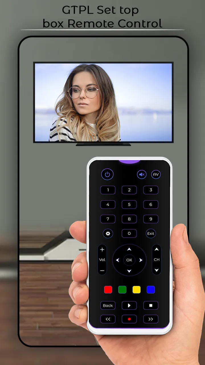 GTPL Set Top Box Remote | Indus Appstore | Screenshot