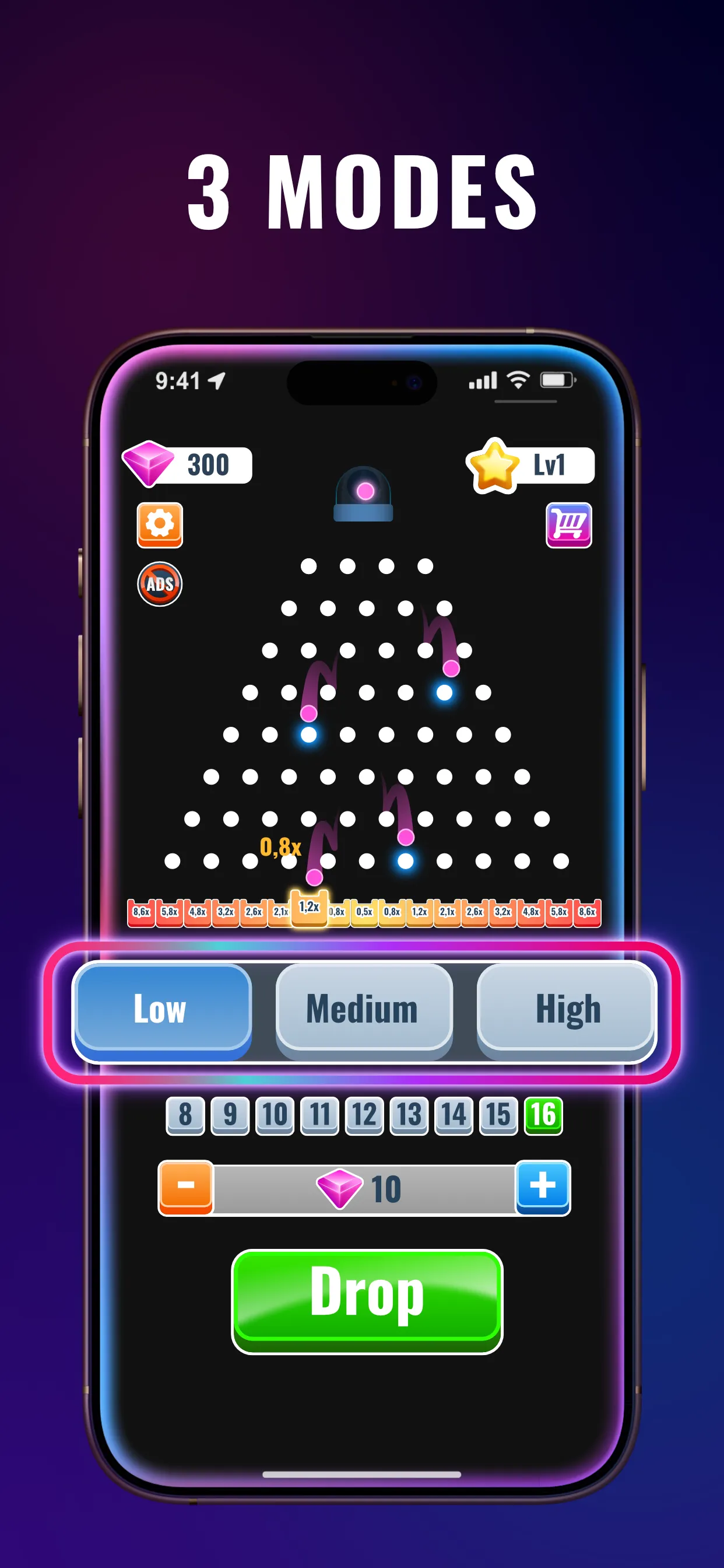 Plinko x100 - Plinko Balls XY | Indus Appstore | Screenshot