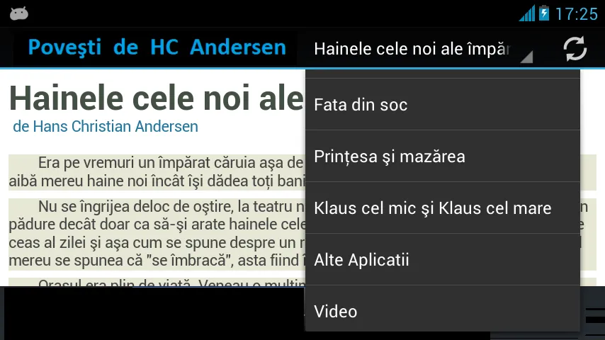 Poveşti de H.C. Andersen | Indus Appstore | Screenshot