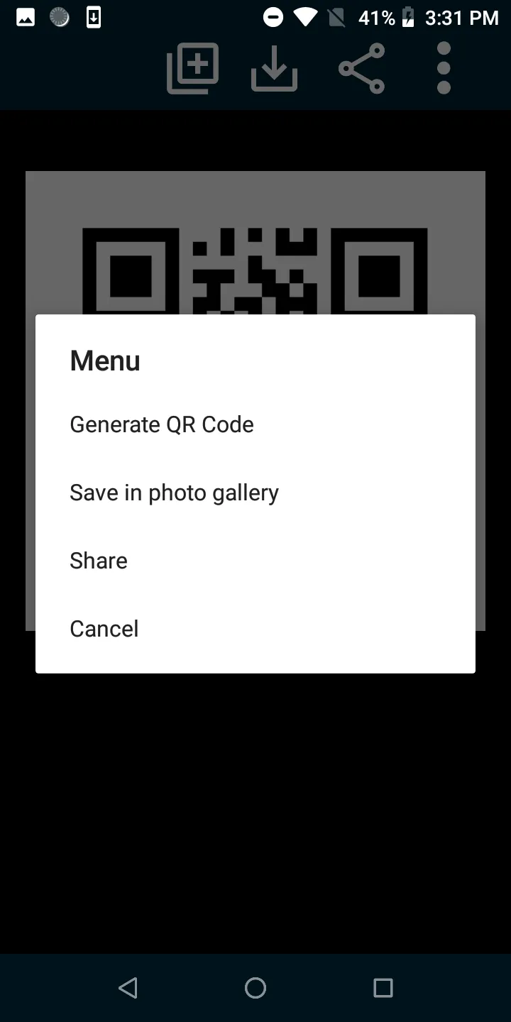 QR Reader and Creator | Indus Appstore | Screenshot