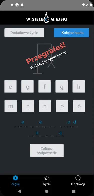Wisielec Miejski | Indus Appstore | Screenshot