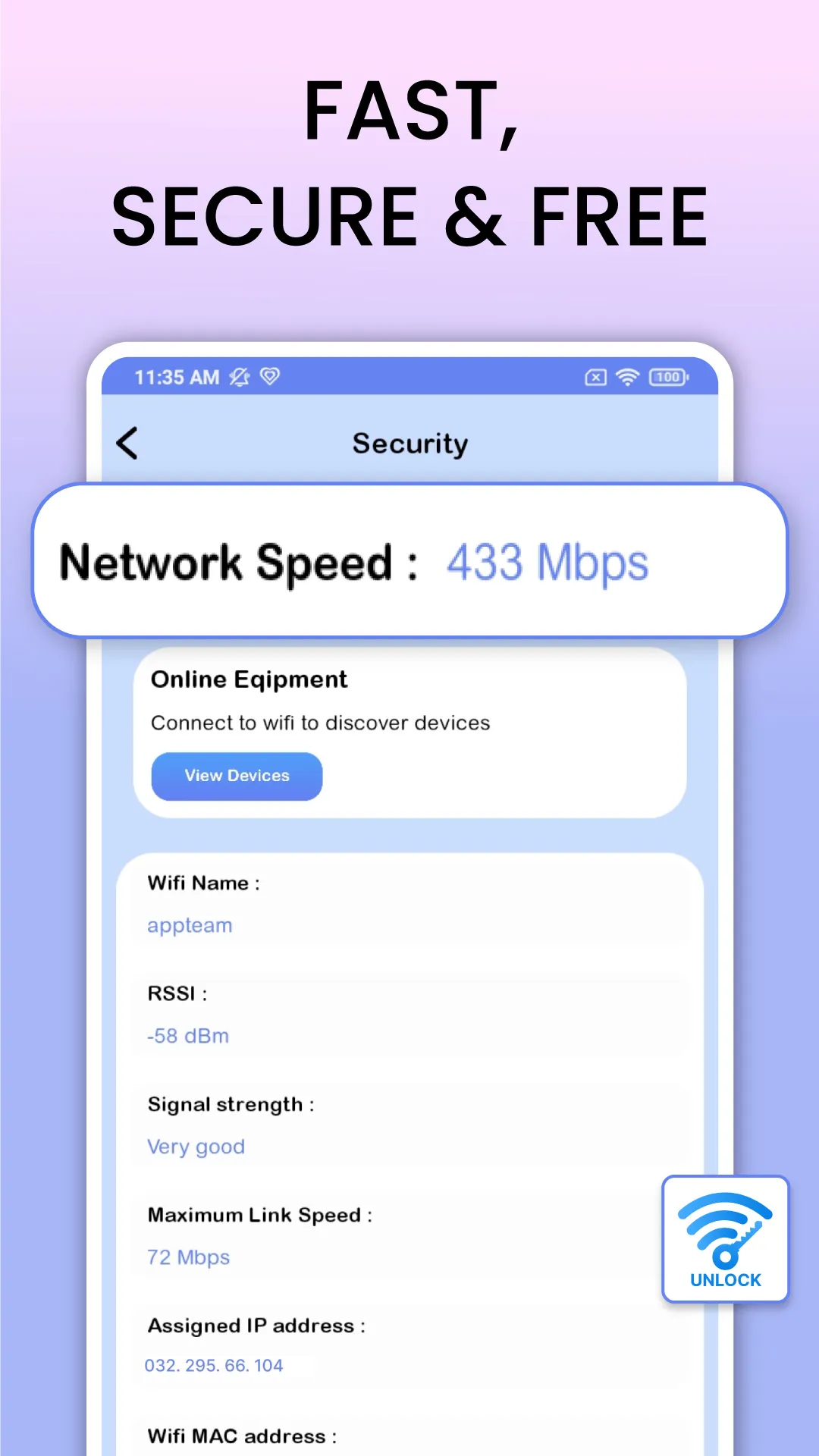 WIFI Unlock : Wi-Fi Connection | Indus Appstore | Screenshot
