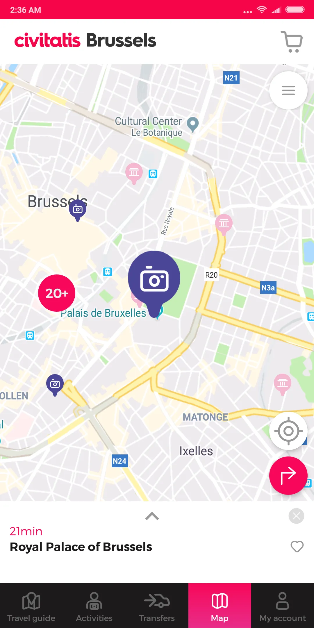 Brussels Guide by Civitatis | Indus Appstore | Screenshot