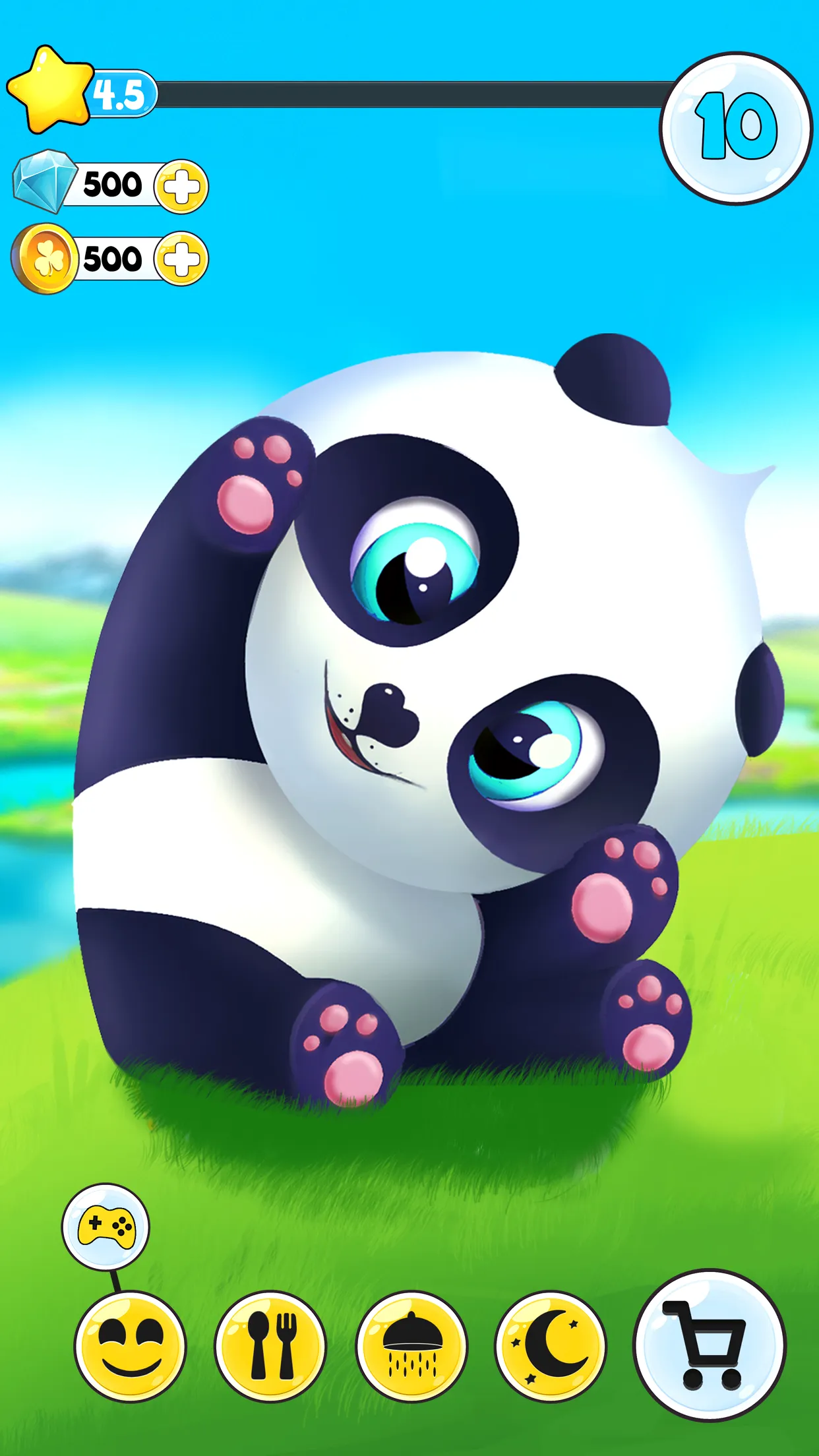 Pu My talking panda, pet care | Indus Appstore | Screenshot