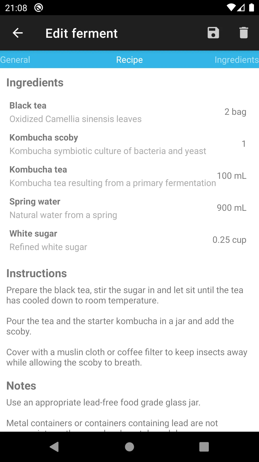 Kombucha, beers and ferments | Indus Appstore | Screenshot