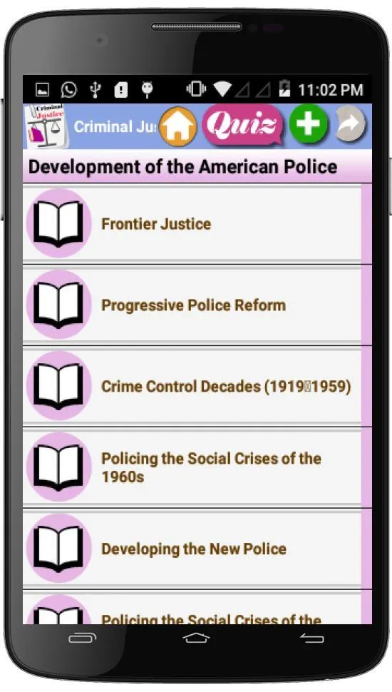 Criminal Justice Courses | Indus Appstore | Screenshot