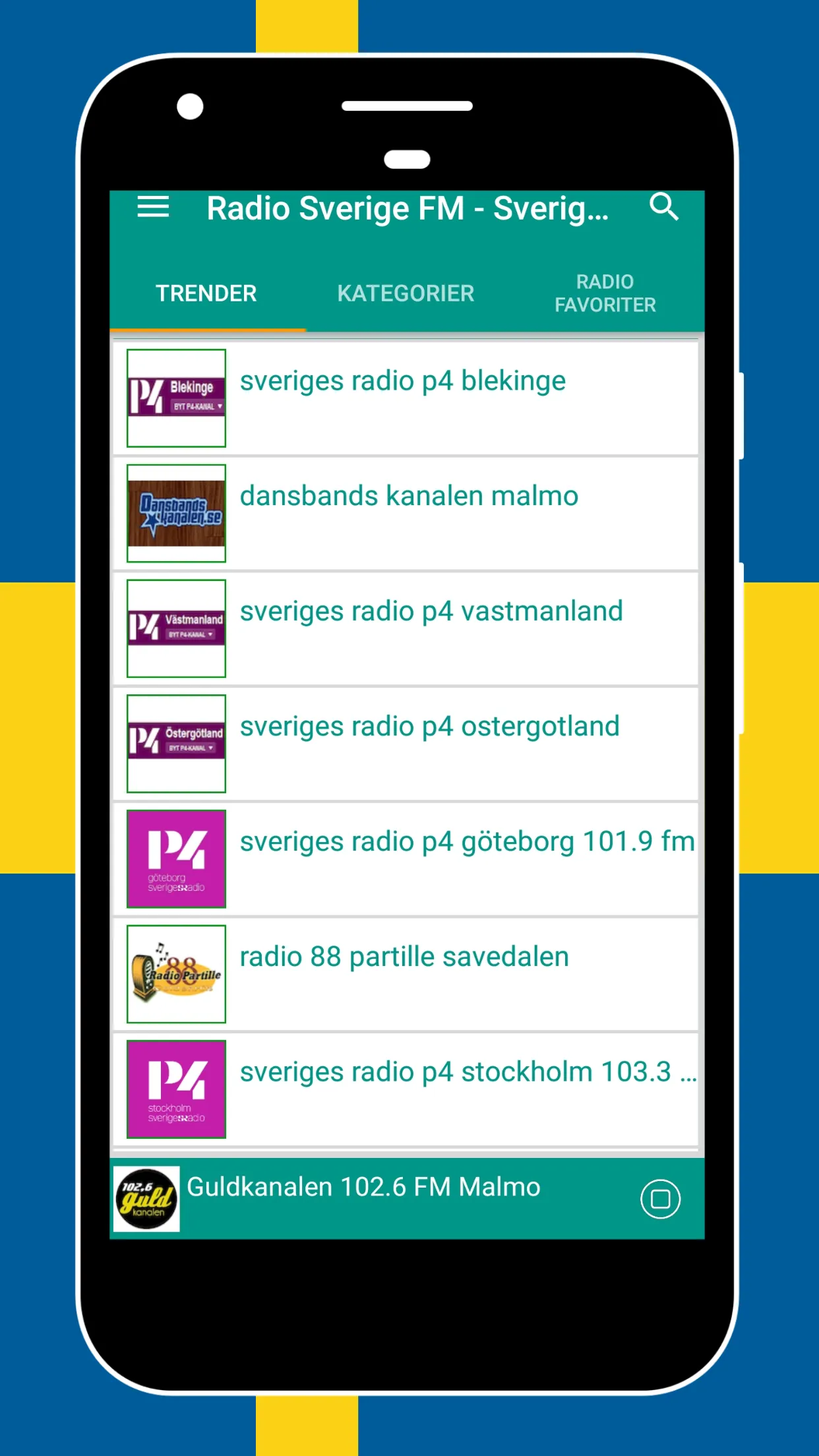 Radio Sweden - Radio Sweden FM | Indus Appstore | Screenshot