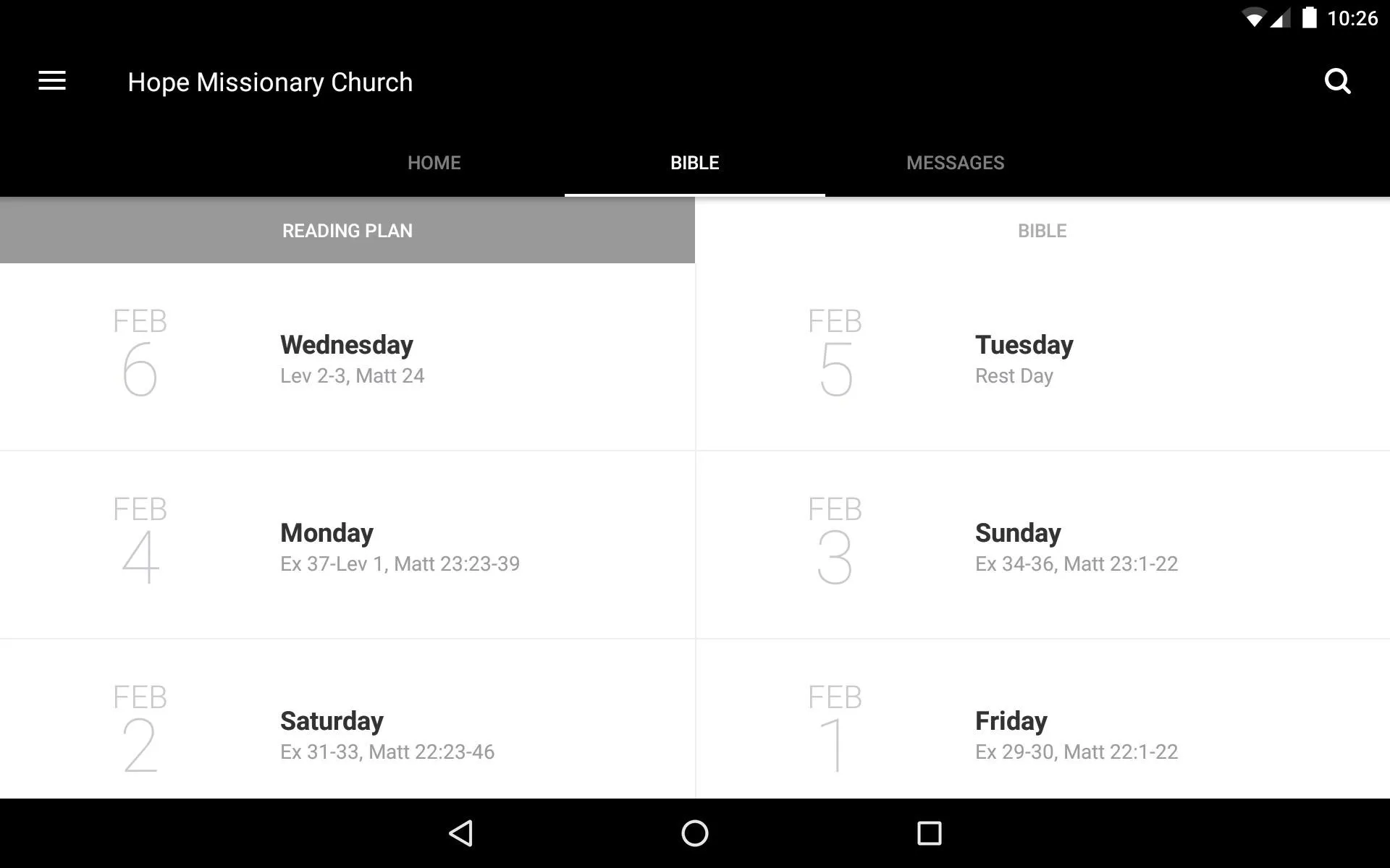 Hope Missionary Church | Indus Appstore | Screenshot