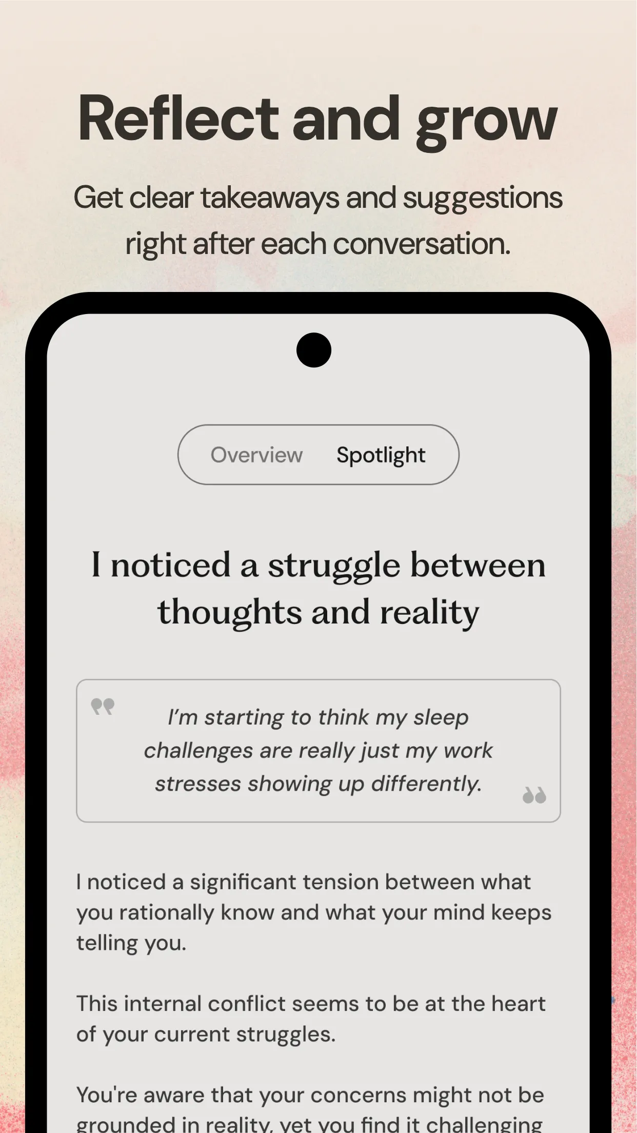 Ash - AI for Mental Health | Indus Appstore | Screenshot