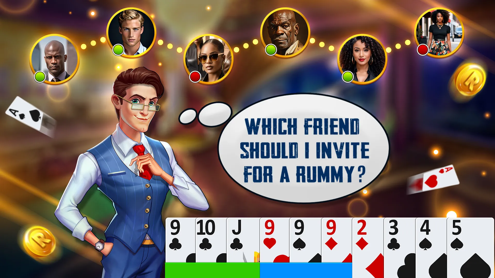Rummy Rush - Multiplayer | Indus Appstore | Screenshot