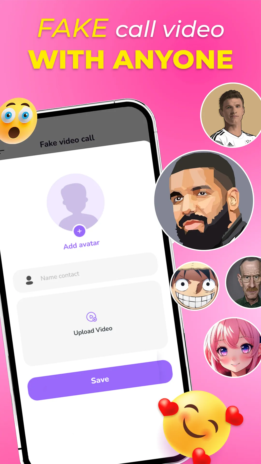 Prank Call: Fake Chat & Video | Indus Appstore | Screenshot