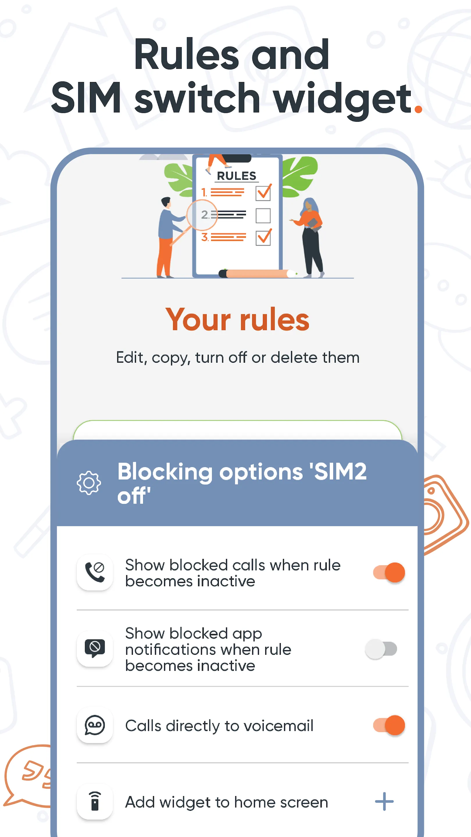 Dual SIM Call blocker - Hush | Indus Appstore | Screenshot