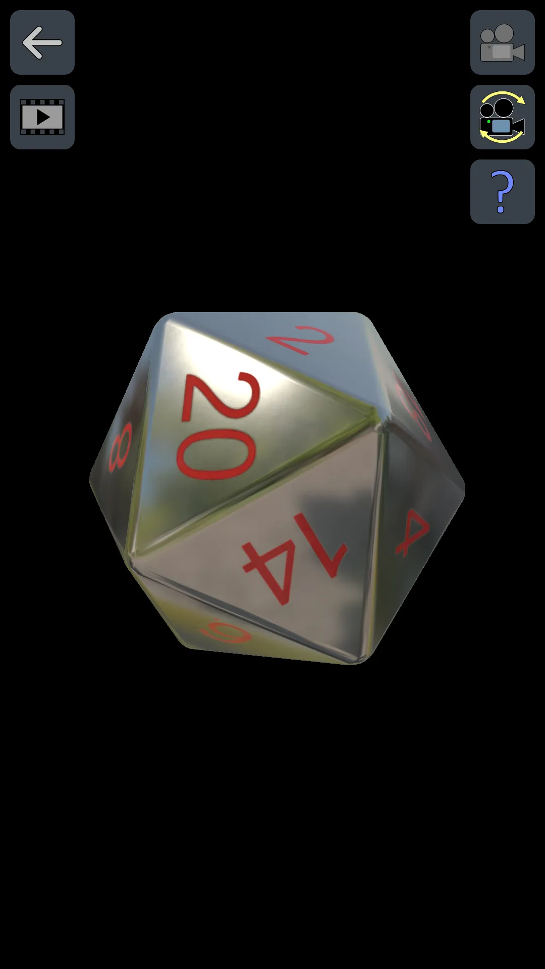 Fantasy Dice 3D Live Wallpaper | Indus Appstore | Screenshot