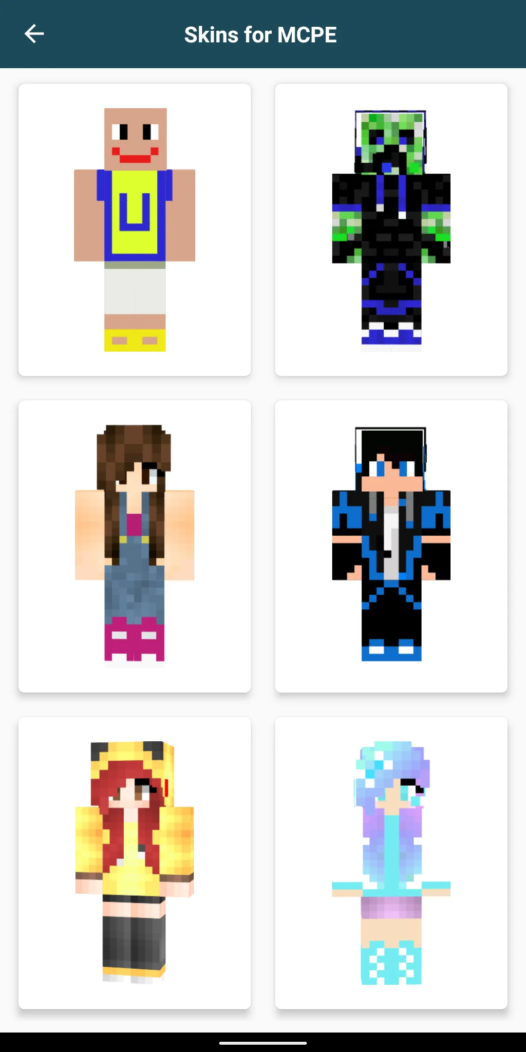 Youtuber Skins for Minecraft | Indus Appstore | Screenshot