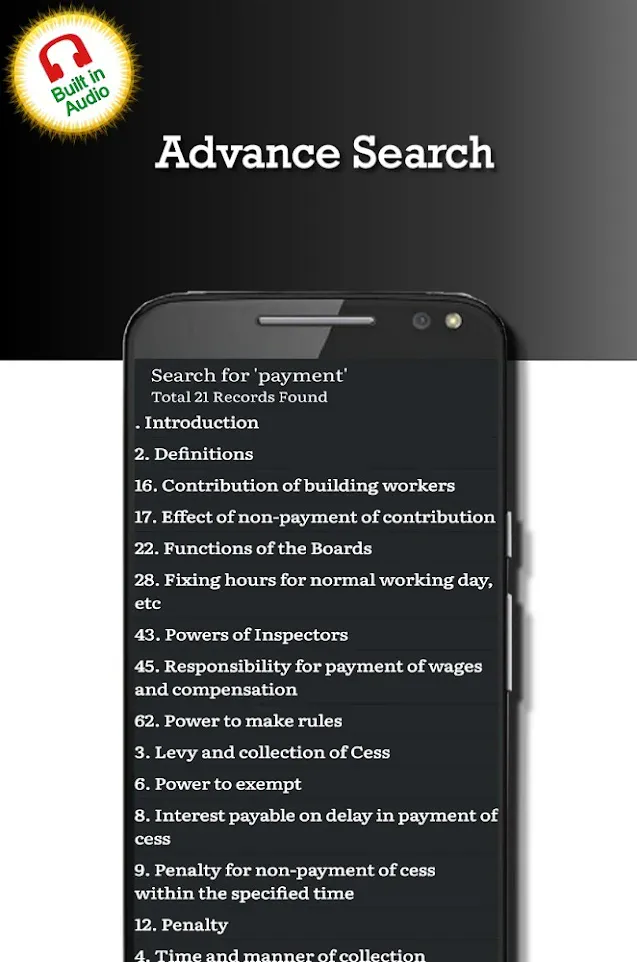 Building and Other Workers Act | Indus Appstore | Screenshot