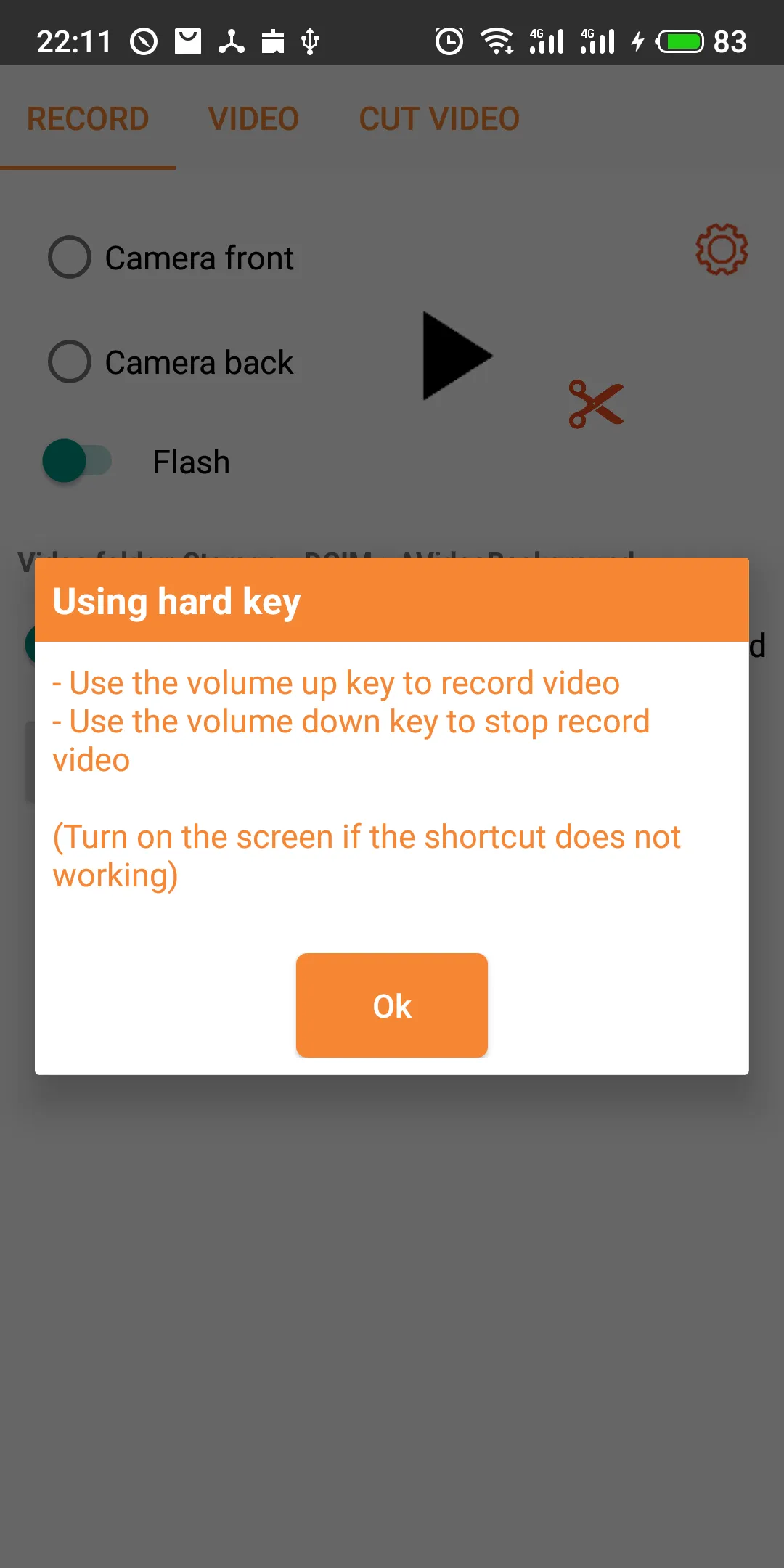 Camera Background Video Record | Indus Appstore | Screenshot