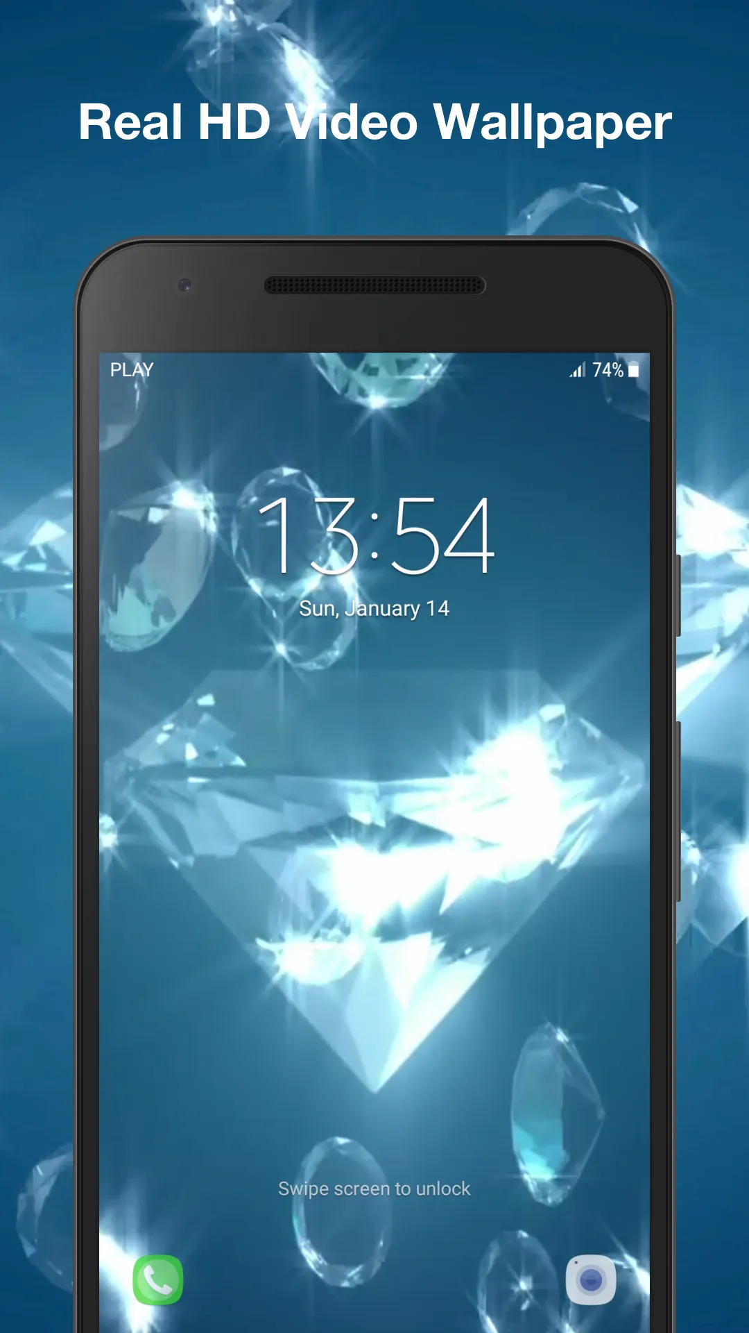 Diamond Live Wallpaper | Indus Appstore | Screenshot