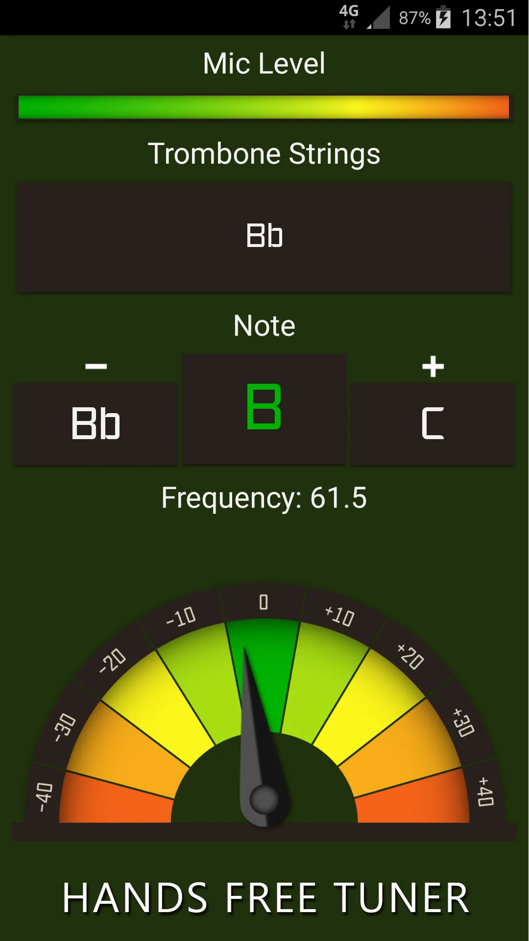 Trombone Tuner: Fast & Precise | Indus Appstore | Screenshot