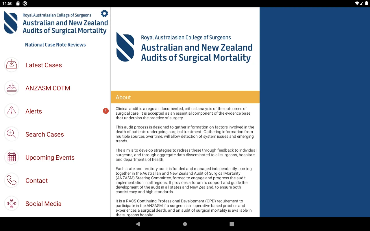 ANZASM National Case Reviews | Indus Appstore | Screenshot