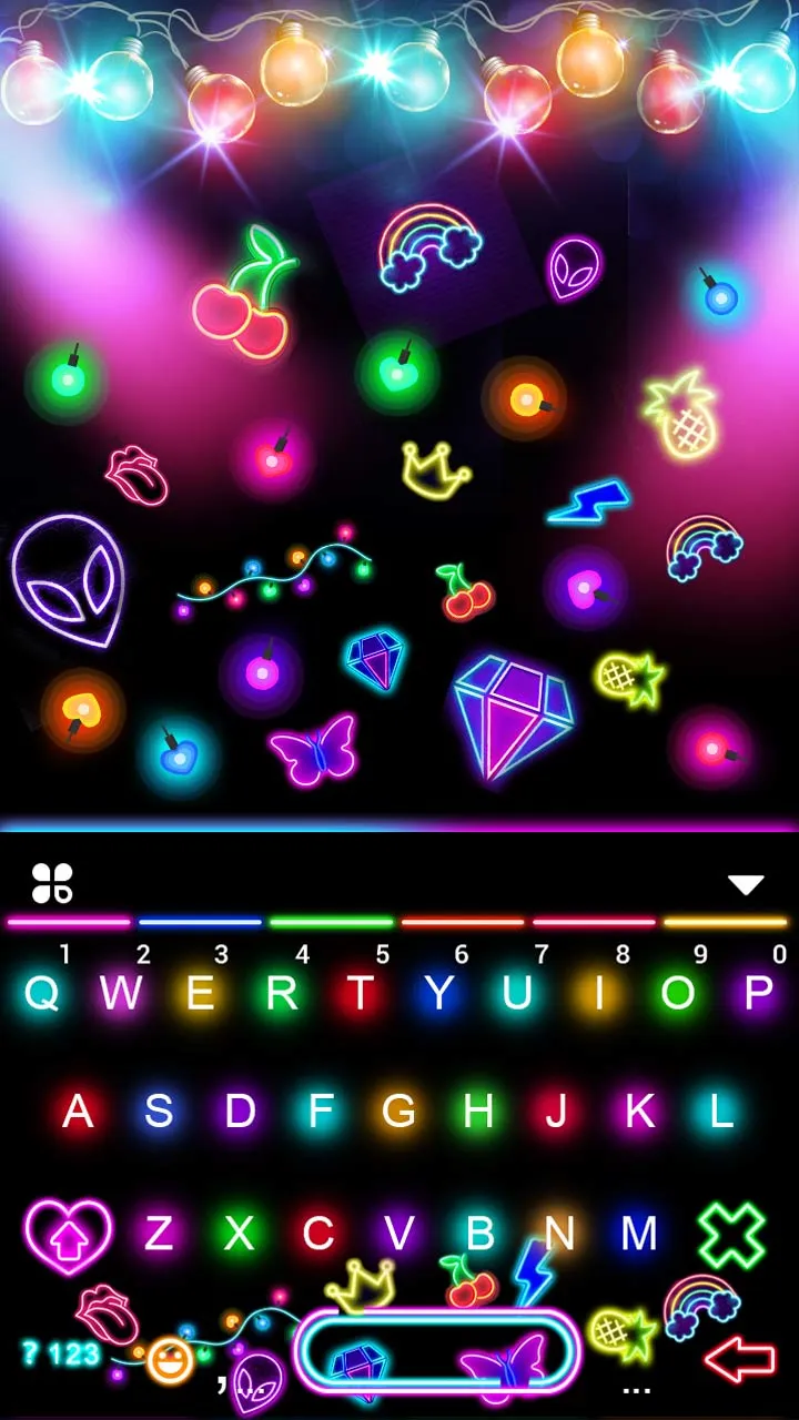 LED Lights Gravity Theme | Indus Appstore | Screenshot