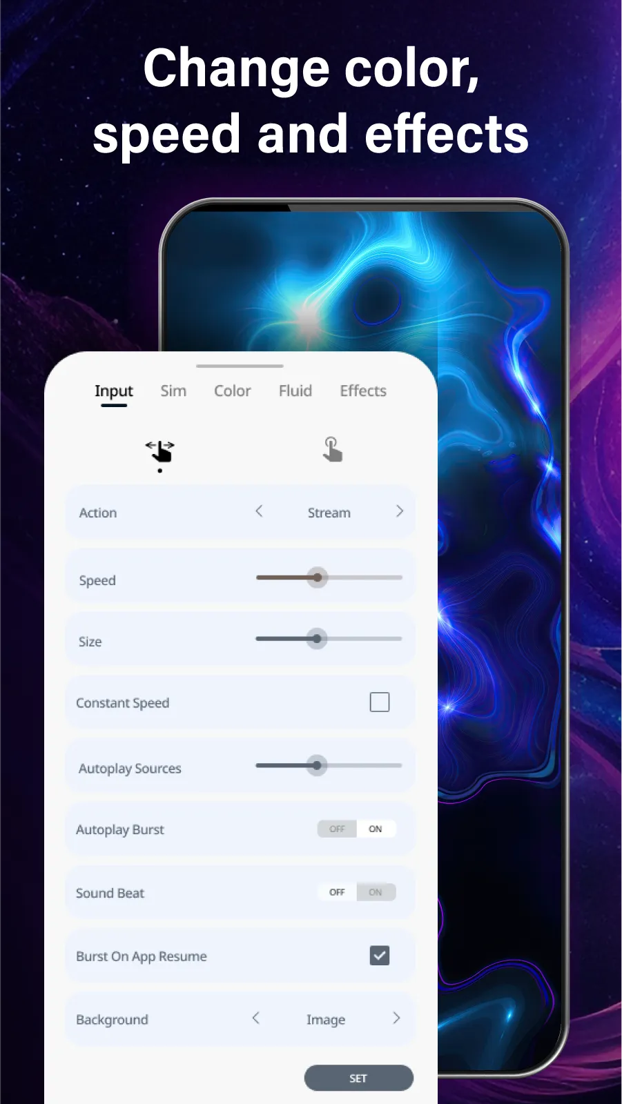 Magic Fluid: Live Wallpaper | Indus Appstore | Screenshot