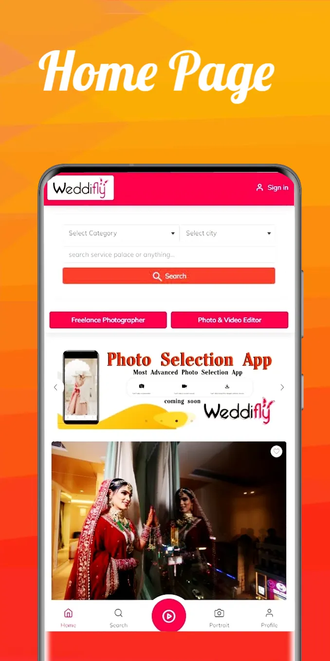 Weddifly | Indus Appstore | Screenshot