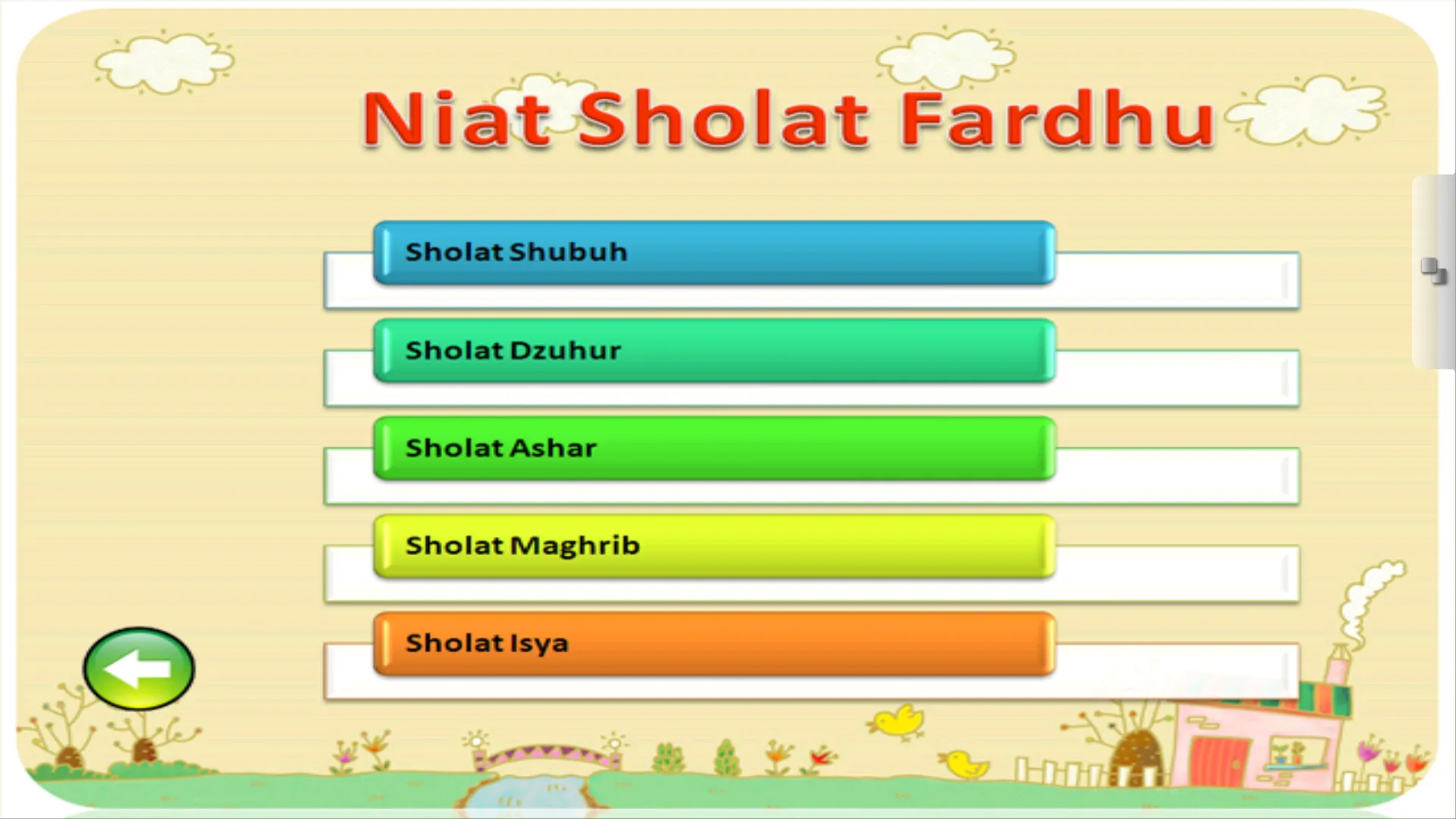 belajar sholat untuk anak | Indus Appstore | Screenshot