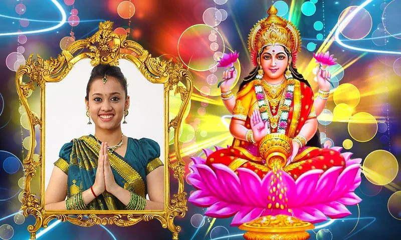 Goddess Lakshmi Photo Frames | Indus Appstore | Screenshot