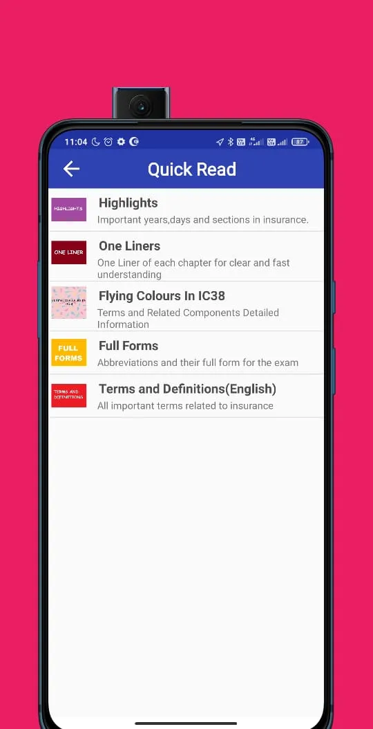 ITSIC38:Mock Test,Notes,Videos | Indus Appstore | Screenshot