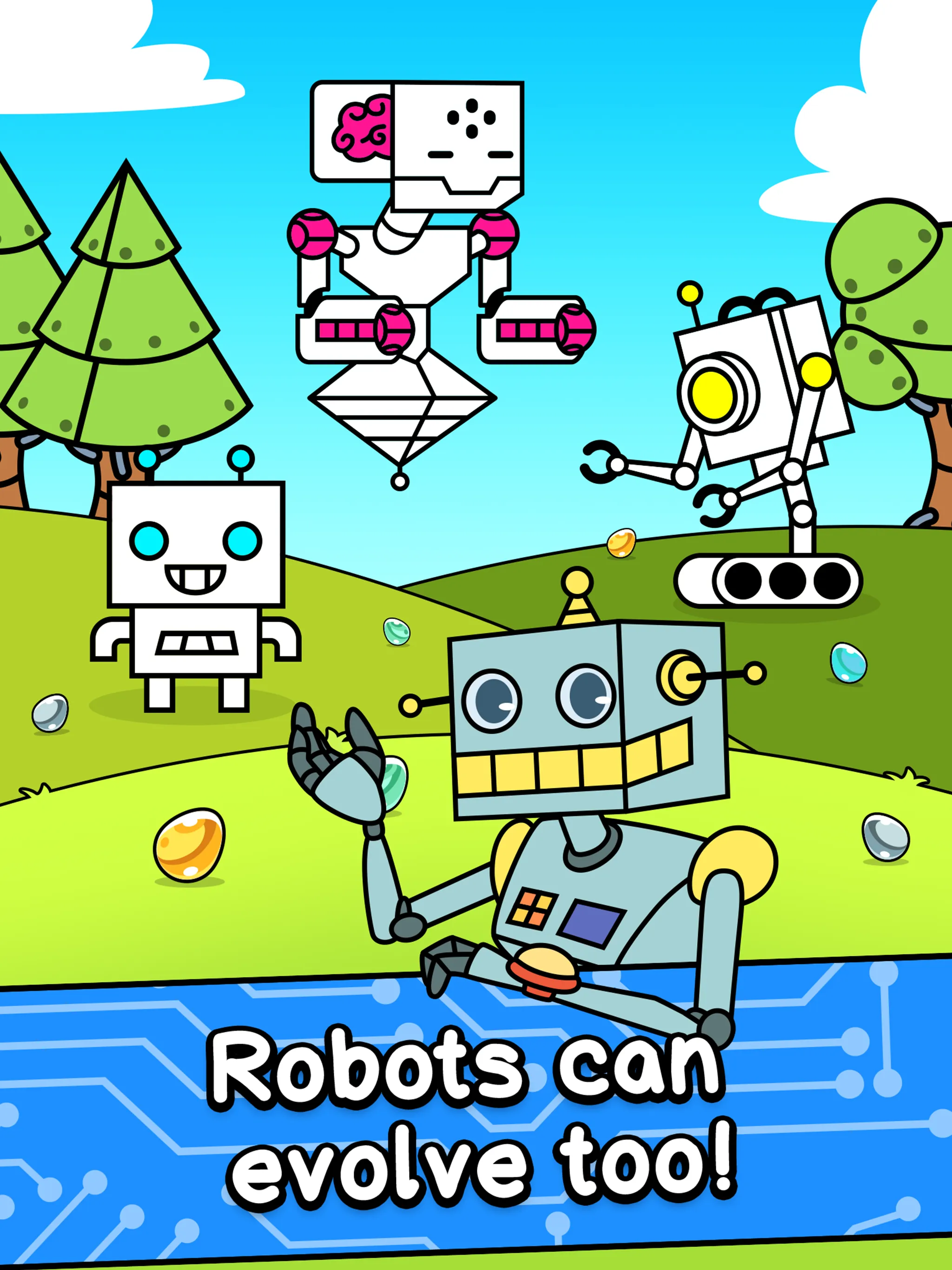 Robot Evolution - Clicker Game | Indus Appstore | Screenshot