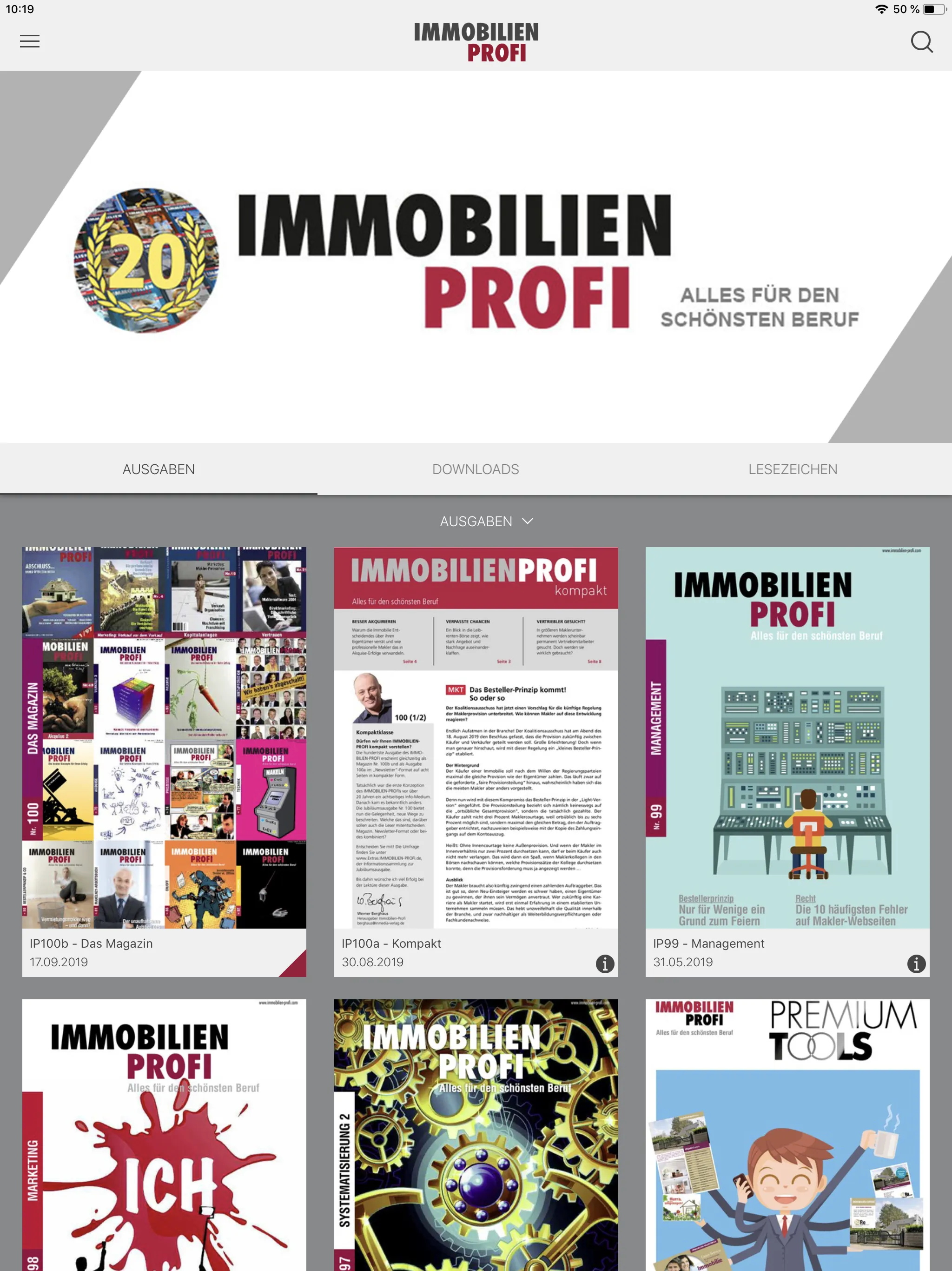 IMMOBILIEN-PROFI Digital | Indus Appstore | Screenshot