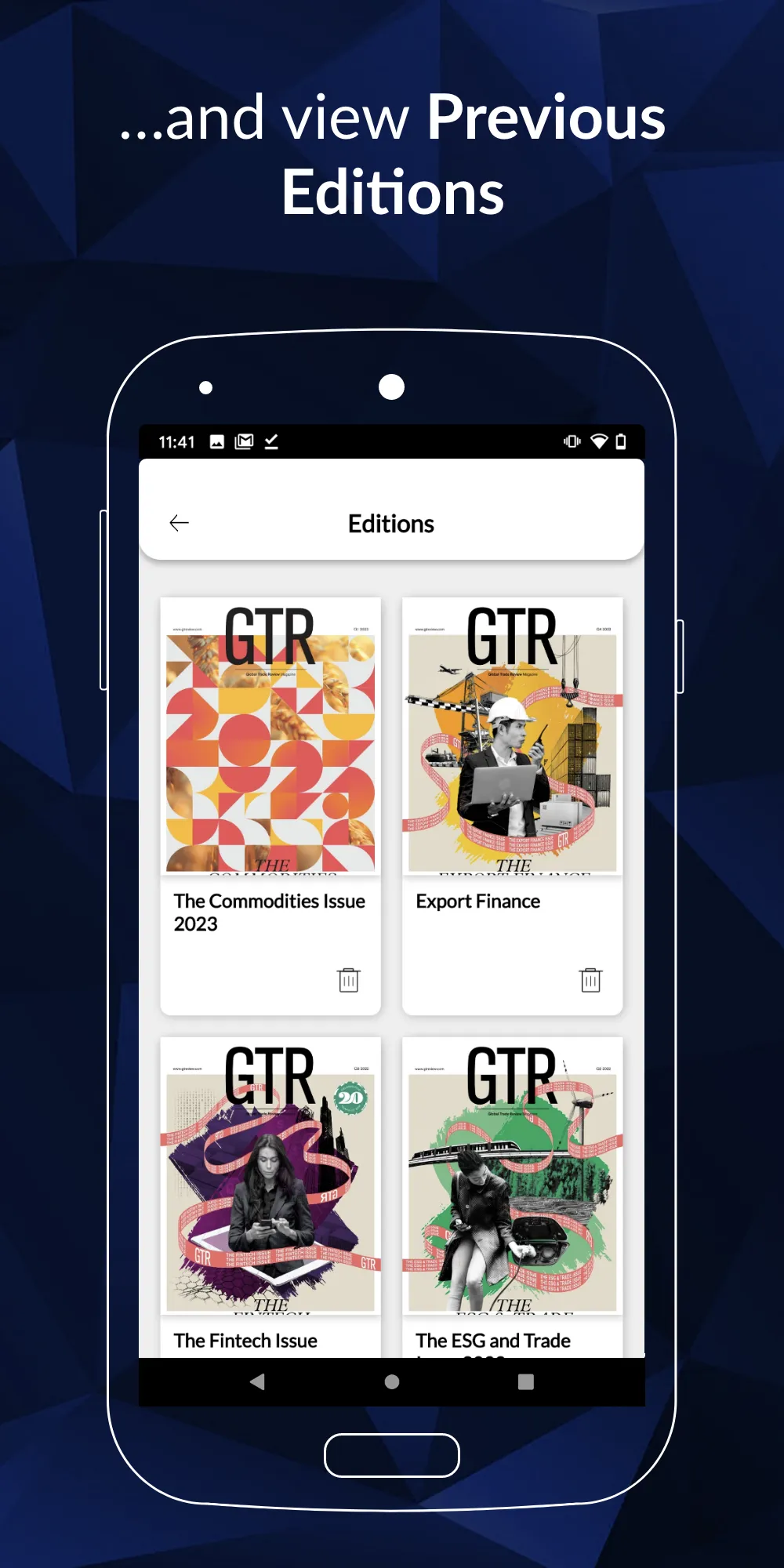 GTR - Global Trade Review | Indus Appstore | Screenshot