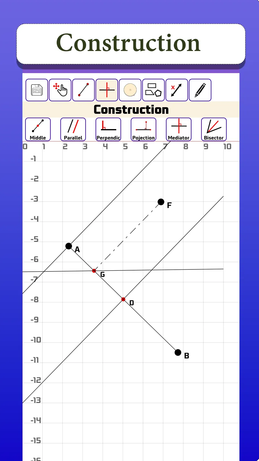 Geometry Drawer with measure | Indus Appstore | Screenshot