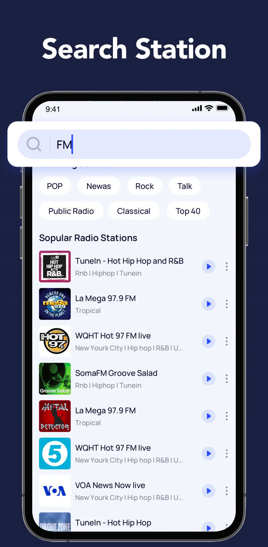 FM Radio - AM, FM, Local Radio | Indus Appstore | Screenshot