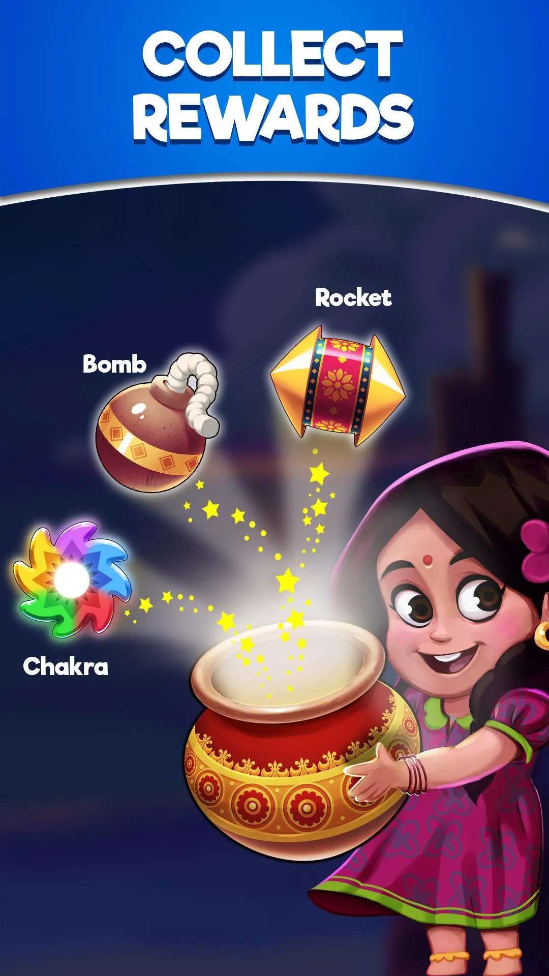 Krishna Crush: Tile Blast | Indus Appstore | Screenshot