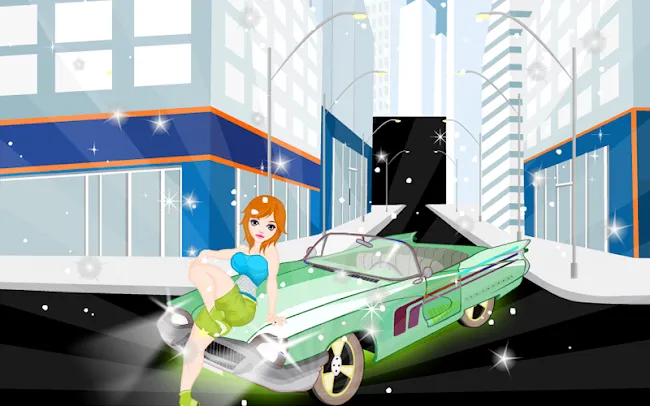 Girls Game-Decorating Car | Indus Appstore | Screenshot