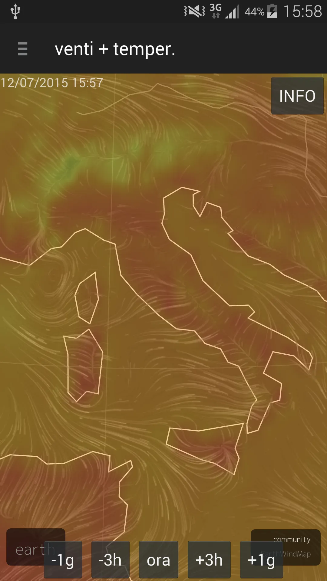 Allarme Meteo IT | Indus Appstore | Screenshot