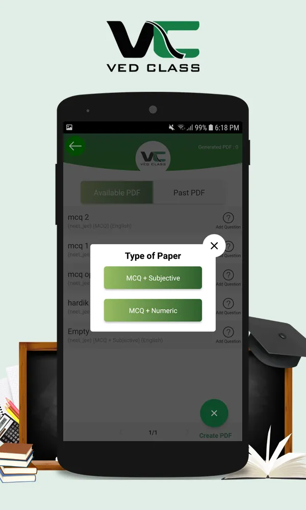 VedClass: Paper Generation App | Indus Appstore | Screenshot