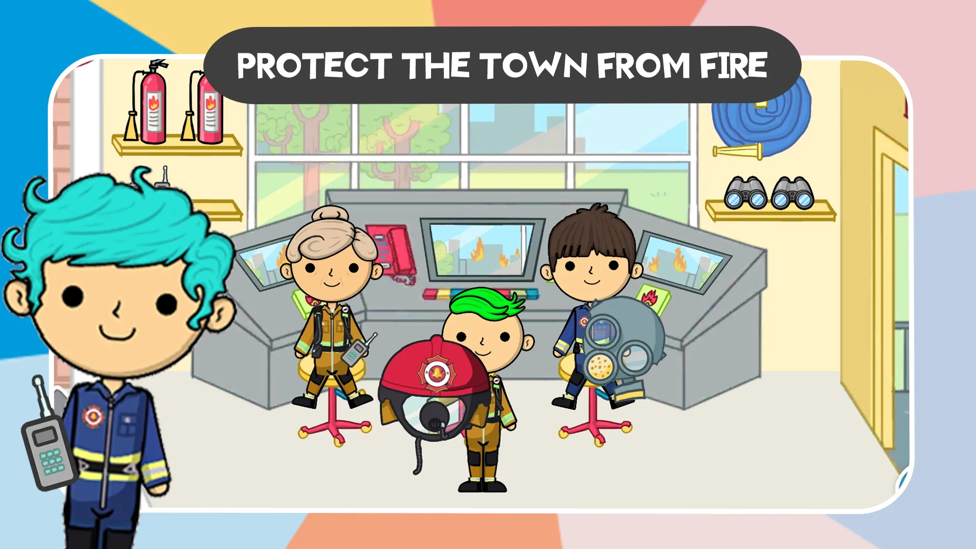 Lila's World:Community Helpers | Indus Appstore | Screenshot