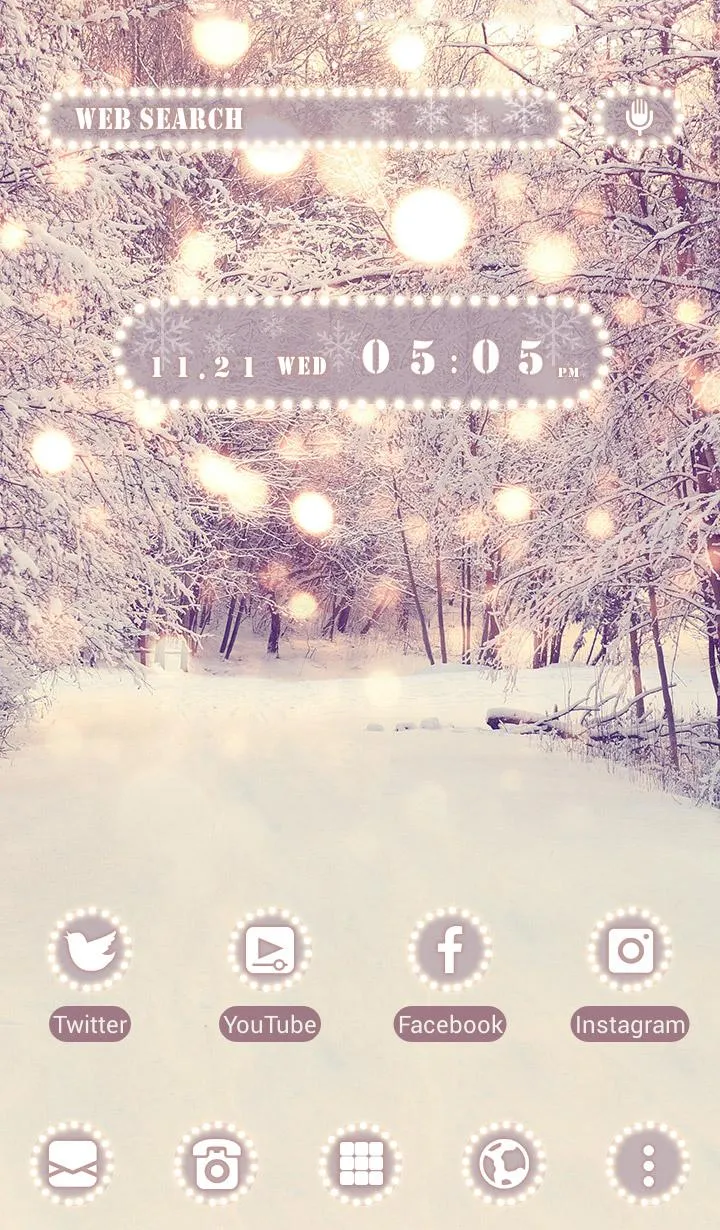 Winter Road Theme | Indus Appstore | Screenshot