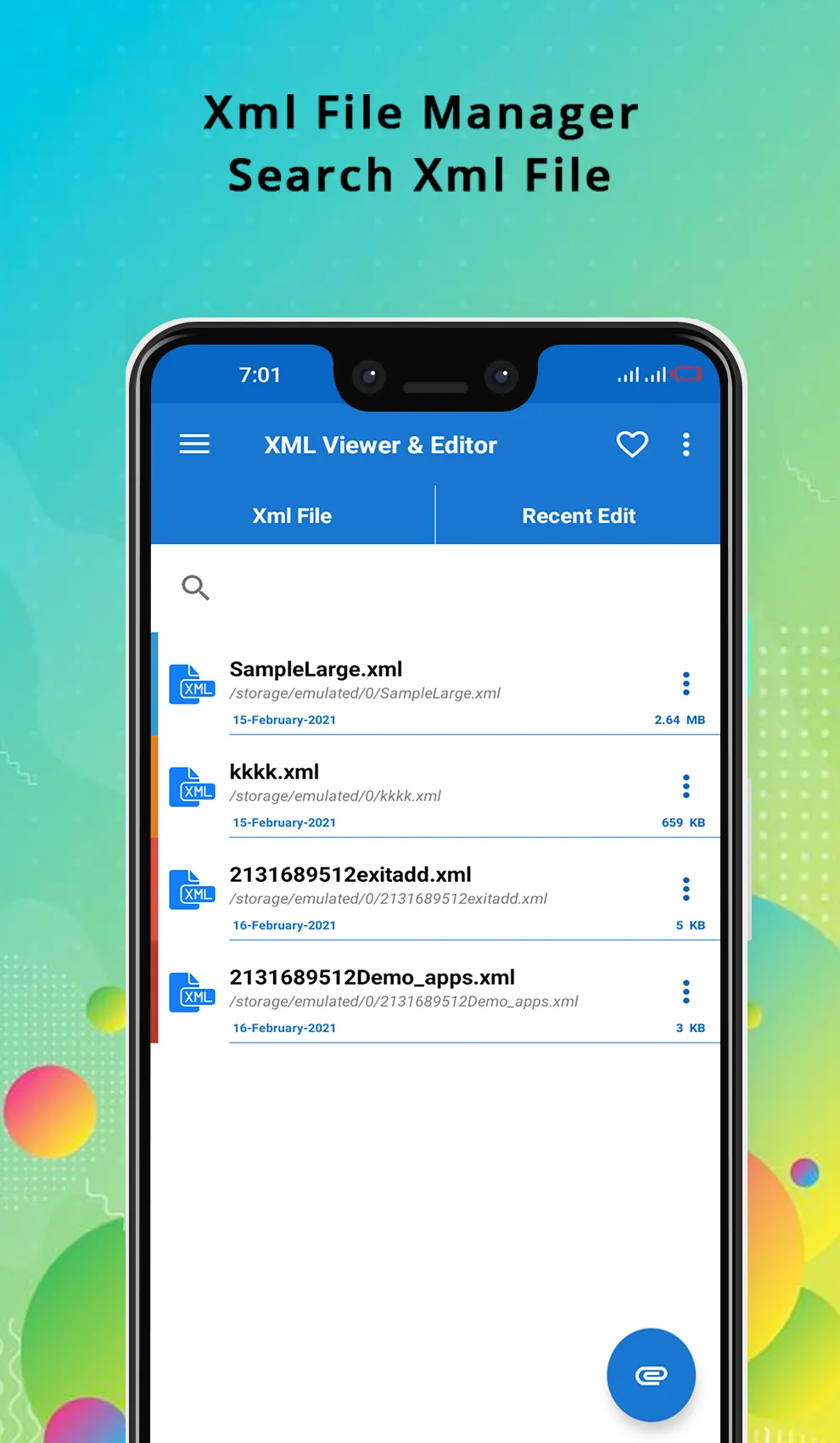 Xml Viewer - Xml Editor | Indus Appstore | Screenshot