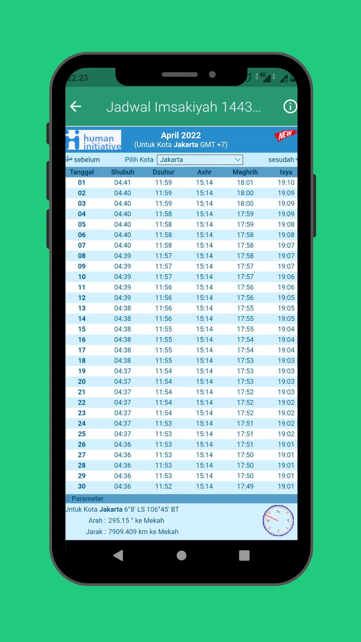 Jadwal Imsakiyah 2025 M 1446 H | Indus Appstore | Screenshot