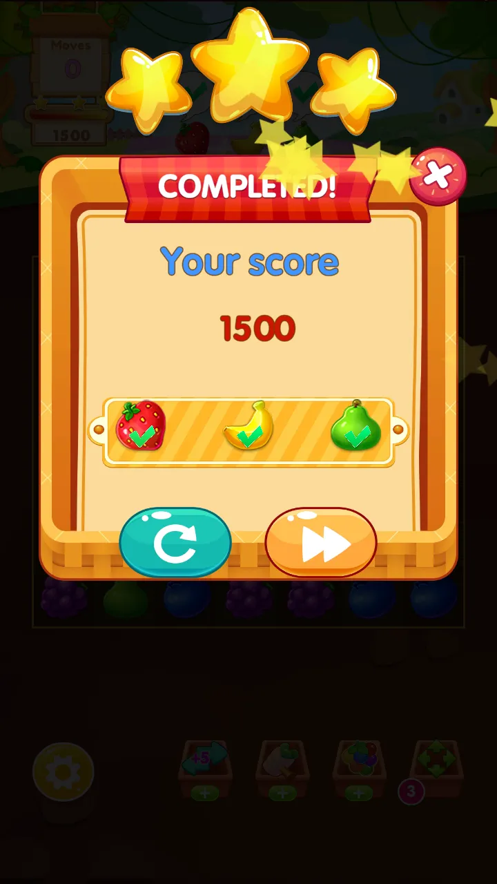 Fruits Mania - Match 3 Puzzle | Indus Appstore | Screenshot