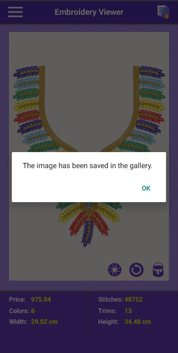 Embroidery Viewer | Indus Appstore | Screenshot