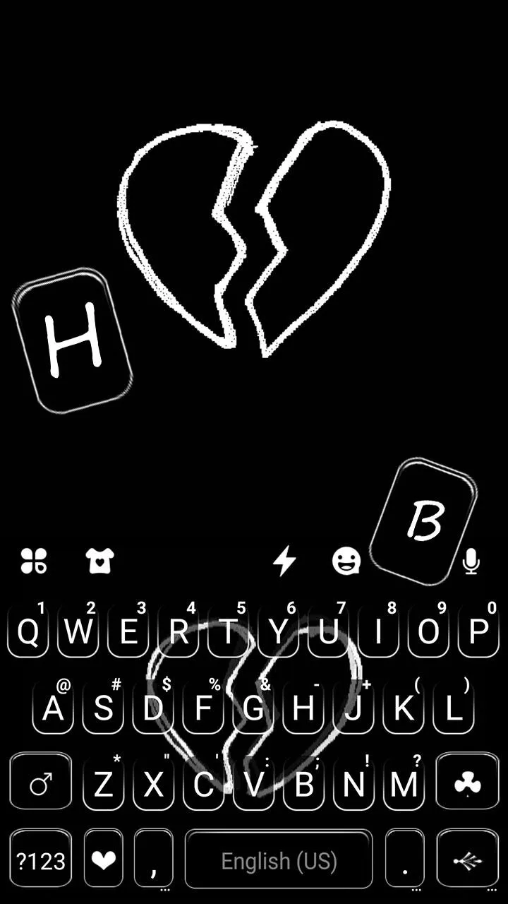 Heartbroken Theme | Indus Appstore | Screenshot